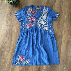 Johnny Was Asymmetrical Florence Dress